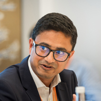 Aniket Bhaduri attending LAPF Investments Local Investment Roundtable