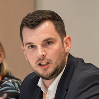 Iain Campbell attending LAPF Investments Local Investment Roundtable