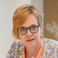 Jo Thistlewood attending LAPF Investments Local Investment Roundtable